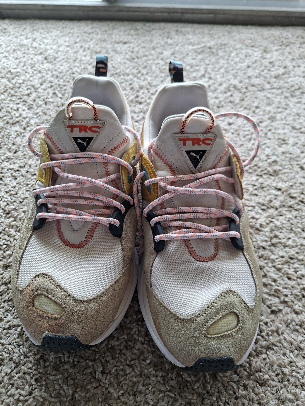 PUMA Trc Blaze Hc Lace Up  Mens Beige Sneakers Casual Shoes 38496201